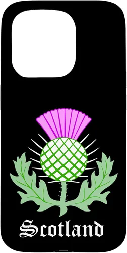 Vista 14 de Scottish Thistle Flower Celtic Symbol Scotland Gifts Case for iPhone 17