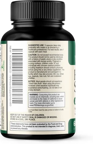Vista 8 de Suplemento para la salud cardíaca – Fórmula completa de apoyo cardíaco para mujeres y hombres – con CoQ10, vitaminas B, L-Arginina, Espino