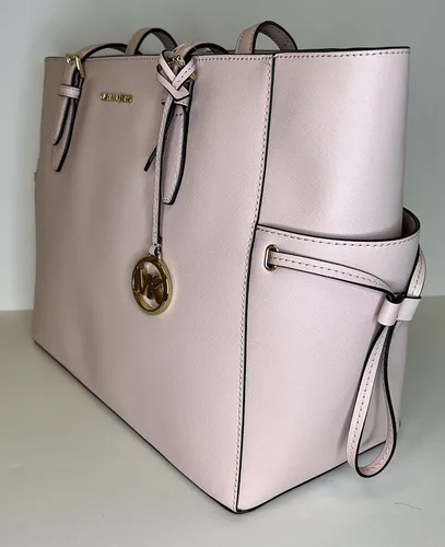 Vista 6 de MICHAEL Michel Kors Gilly - Bolso grande de viaje con cordón con doble cremallera y gancho de Michael Kors