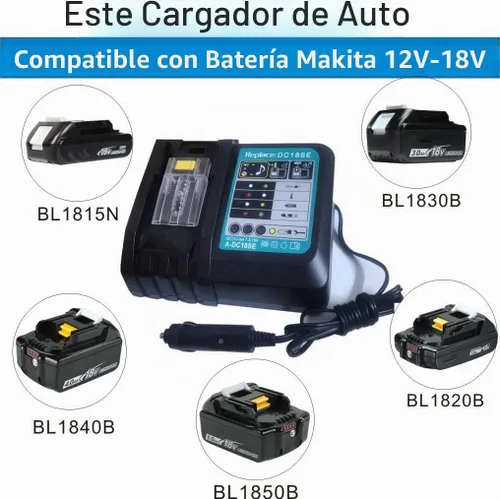 Vista 4 de EAGLEWING DC18SE 14.4V-18V Li-ion Níquel Metal Hidruro Óptimo Cargador Automotriz, Azul