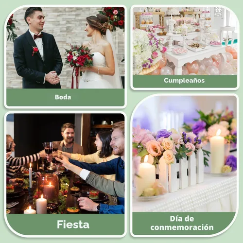 Vista 7 de 4 piezas de espuma floral redonda SUPKING 3.15" pequeños bloques de espuma verde para flores húmedas y secas floristería planta espuma para arreglos