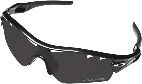 Vista 2 de BroLizard - Lente polarizada de repuesto para gafas de sol Oakley Radar Path ventiladas, negro