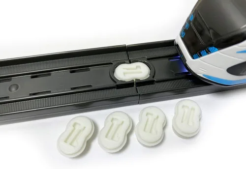 Vista 2 de TrainLab Conectores de huesos para perros Intelino Smart Tracks 5pc (NiteBrite)