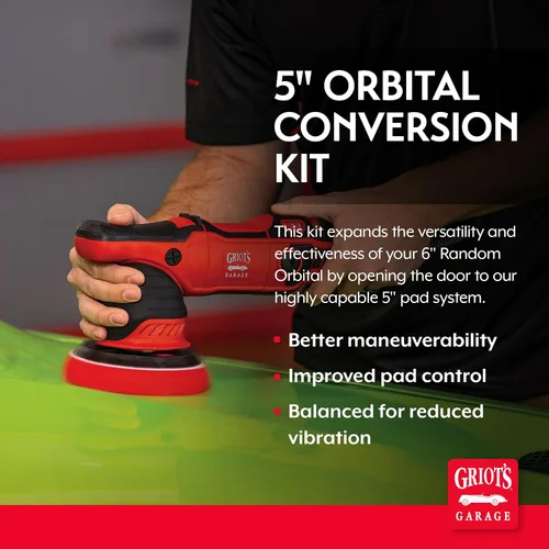Vista 2 de Griot´s Garage - Kit de conversión orbital 10515 5".