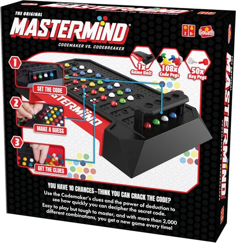 Vista 4 de Juego de mesa Mastermind (idioma español no garantizado).