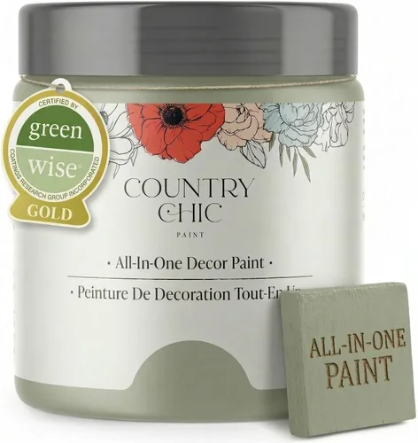 Vista 30 de Country Chic - Pintura a la tiza todo en uno para muebles y armarios, ecológica, acabado mate, con primer y sellador, para madera y metal, Alchemist
