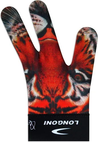 Vista 4 de LONGONI GUANTE CUE DE Billar Tiger para mano izquierda