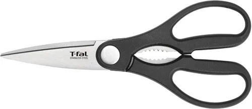 Vista 12 de T-fal Ice Force - Juego de cuchillos de cocina de acero inoxidable alemán y bloque de madera, 11 piezas, afilado de larga duración, alta precisión