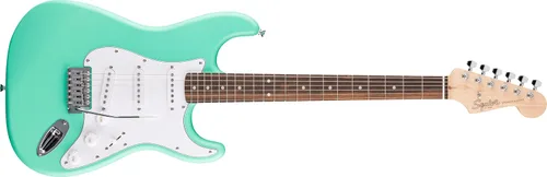 Vista 8 de Fender Squier Stratocaster - Guitarra eléctrica para principiantes, 2 colores Sunburst 2-Color Solburst