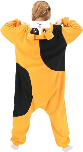Vista 3 de Disfraz de animal para adultos, pijama de una sola pieza para cosplay, ropa de dormir, traje de dormir para mujeres y hombres