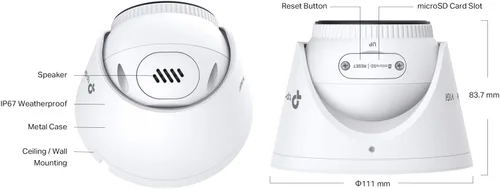 Vista 6 de TP-Link Insight S485 Videocámara de vigilancia (2.8MM) - Marca EAN: 8885020628289