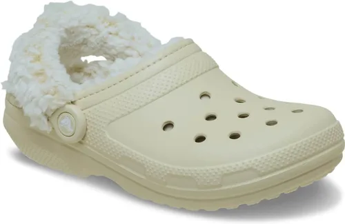 Vista 5 de Crocs - Zuecos clásicos unisex para adultos con forro de vellón, pantuflas mullidas para mujeres y hombres