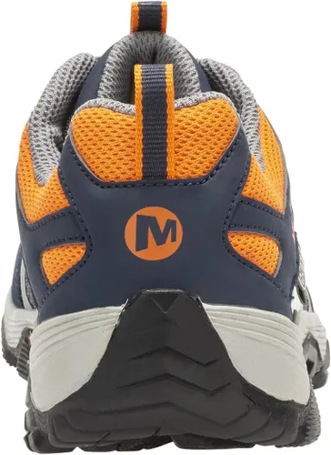 Vista 7 de Merrell Zapato de senderismo unisex Moab FST Low WTRPF para niños, 0 Big Kid