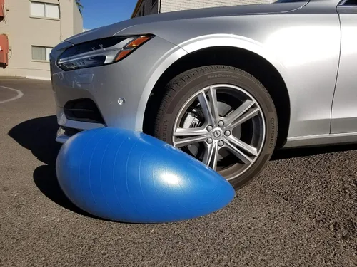 Vista 2 de Vitos Pelota de yoga para ejercicio, pelota de parto para embarazo, equilibrio de estabilidad, entrenamiento de fitness, bomba rápida incluida