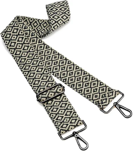 Vista 48 de ZOOEASS Hebillas de níquel Correa ancha para el hombro ajustable de repuesto para cinturón de pistola, hebilla de guitarra estilo bandolera
