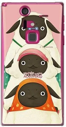 Vista 371 de Yanan Machiko Series Machiko Family Pink (Clear) / for iPhone SE/5s/docomo