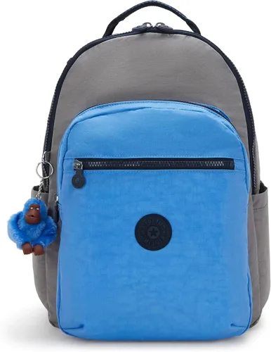 Vista 38 de Mochila Kipling Seoul extra grande para laptop de 17", Grande True Blue Tonal 2