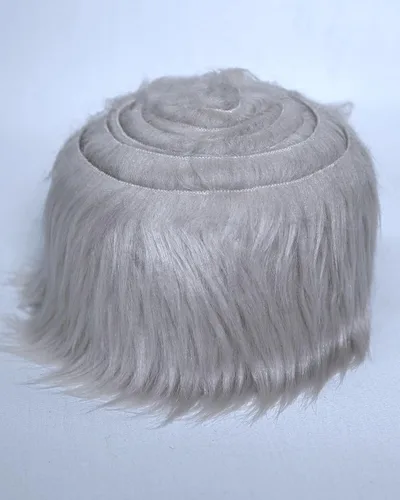 Vista 53 de Tela de pelo sintético lanudo y esponjoso, tira precortada para manualidades, gnomos, pompones, elfos enanos, decoración de invierno, bricolaje