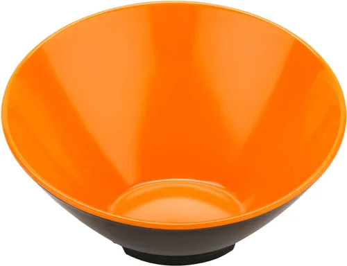Vista 45 de G.E.T. B-792-W - Cuenco en ángulo para servir en cascada para ensaladas, arroz y postre, 24 onzas / 9.25 pulgadas, color blanco