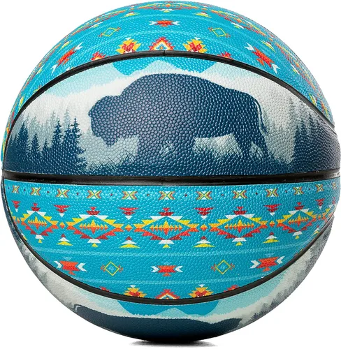Vista 12 de Balón de baloncesto para interiores y exteriores de 29.5 pulgadas, de cuero compuesto de baloncesto, talla 7, adulto, pelota de entrenamiento