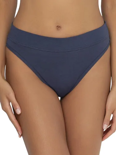 Vista 2 de Smart & Sexy Tanga de pierna alta de algodón cómodo para mujer, paquete de 2