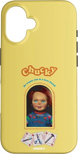 Vista 32 de Chucky Caja de estilo vintage para iPhone 17