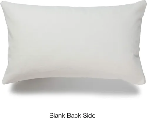 Vista 5 de Hofdeco Funda de almohada de piel sintética y 100% algodón, diseño moderno a rayas color negro camel, 12 x 20 pulgadas
