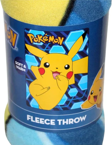 Vista 4 de Pokémon "Pikachu" Manta de forro polar, 45 x 60 pulgadas