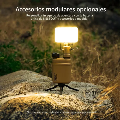 Vista 6 de ELECOM NESTOUT Banco de Energía Resistente, Cargador para Exteriores de 15000mAh, Carga Rápida PD de 32W USB C, Resistente al Agua IP67, Resistente