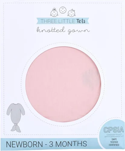 Vista 27 de Three Little Tots Vestido de corbata anudada para bebé recién nacido - Bebé