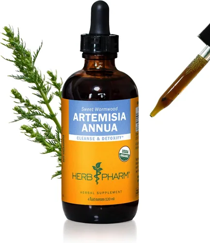 Vista 4 de Herb Pharm Artemisia Annua (Sweet Annie) Extracto de hierbas líquido orgánico certificado, 1 onza