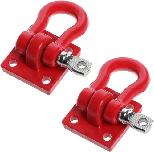 Vista 5 de ShareGoo - Ganchos de metal para remolque de remolque a control remoto, con hebilla, grilletes de cabrestante, accesorios de decoración a control