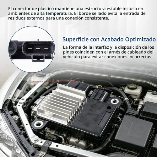 Vista 3 de Reemplazo del módulo de la unidad de control del ventilador de refrigeración para Corolla Matrix 2009-2013 Reemplazo para 5 CX-7 2007-2010