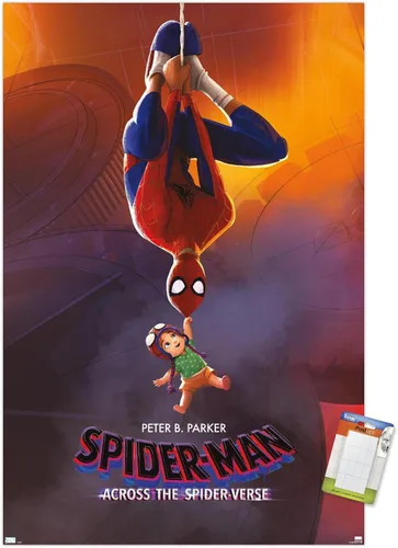 Vista 11 de Trends International Marvel Spider-Man: Across The Spider-Verse - Póster de Peter & Mayday Parker de una hoja, 34 pulgadas de largo x 22.4 pulgadas