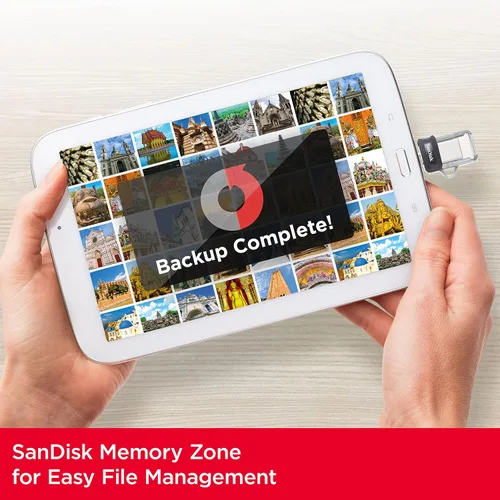 Vista 6 de SanDisk 32GB Ultra Dual Drive m3.0, microUSB y USB Type-A, USB de alta velocidad 3.0, diseño retráctil para dispositivos Android y computadoras