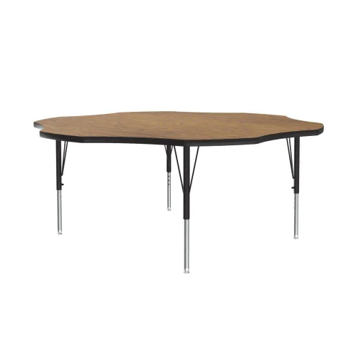 Vista 39 de Correll - Mesa de actividades rectangular Econoline de 30 x 60 pulgadas, parte superior de melamina de granito gris, altura ajustable