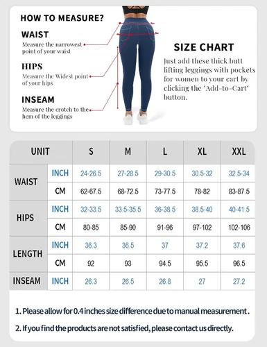 Vista 6 de VOOVEEYA Leggings de cintura alta para mujer, leggings con bolsillos, control de abdomen, tallas grandes, elásticos, pantalones de mezclilla