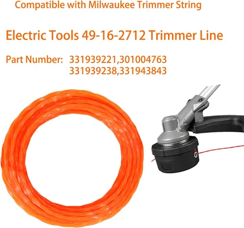 Vista 3 de THTEN DWO1DT802 - Línea precortada de 0.080 pulgadas compatible con Dewalt DCST922P1, DCST925, DCST925B, DCST972, DCST972B, DCST925M1, DCST920B
