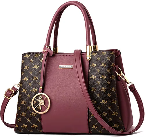 Vista 39 de KURGOOL Bolsos y bolsos de mano para mujer, bolso de hombro con asa superior, bolsa de mensajero para mujer