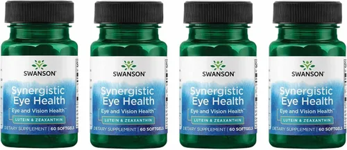 Vista 8 de Swanson Synergistic Eye Health - Suplemento de luteína y zeaxantina - 60 cápsulas blandas - Lutemax Luteína 20 mg y OmniXan Zeaxantina 2 mg