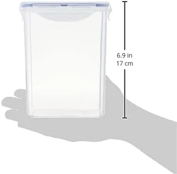Vista 8 de Lock & Lock - Recipiente hermético rectangular para almacenar alimentos