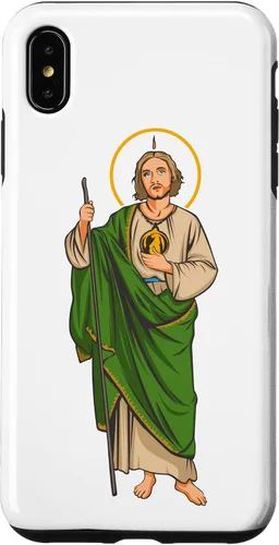 Vista 11 de Funda para iPhone 16 San Judas Tadeo. Santo De Las Causas Difícil