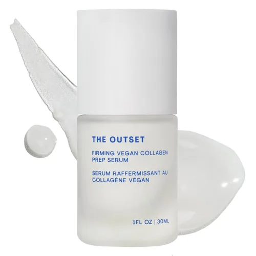 Vista 2 de The Outset Firming Vegan Collagen Face Serum, Plumping & Hydrating Facial Serum, Non-Sticky Skin Prep Serum for Fine Lines, Fragrance-Free & Clean