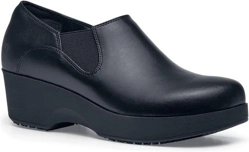 Vista 6 de Shoes for Crews Zuecos de trabajo antideslizantes para mujer, cómodos, antideslizantes, para el servicio de alimentos, hospitalidad, mantenimiento