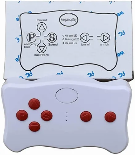 Vista 5 de weelye RX30 24V Enchufe de cuatro lados para niños con control remoto Bluetooth 2.4G Bluetooth y accesorios de receptor para niños, piezas