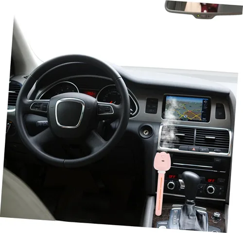 Vista 5 de Mini humidificador USB portátil para viajes, coche, oficina, humectador de aire silencioso, compacto y ligero, difusor de aire frío, carga USB