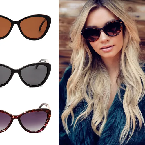 Vista 5 de Prive Revaux The Hepburn Cat Eye Sunglasses Handcrafted, Polarized Lenses with 100% UV Protection For Women