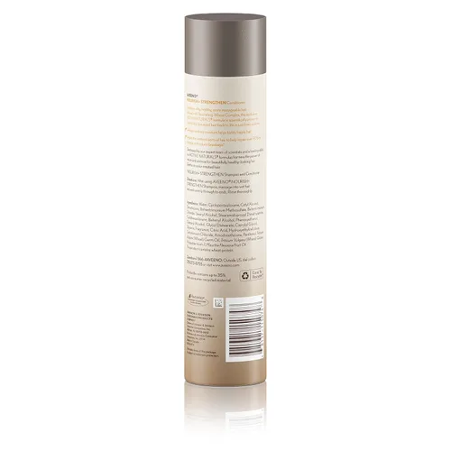 Vista 4 de Aveeno Acondicionador Nourish+ Strengthen, para ayudar a prevenir la rotura, 10.5 onzas líquidas
