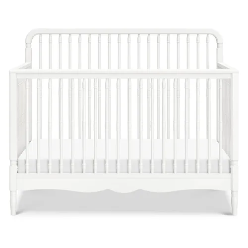 Vista 9 de Namesake Liberty 3-in-1 Convertible Spindle Crib Warm White Blanco cálido
