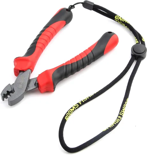 Vista 7 de Booms Fishing Herramienta de prensado de pesca CP2 para mangas de un solo barril, con 300 fundas